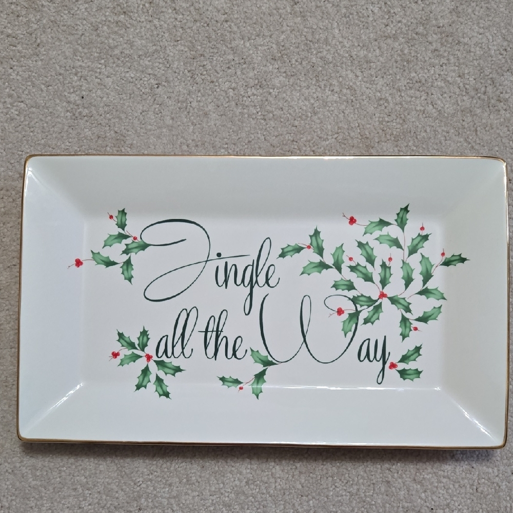 Lenox Holiday Design Plate